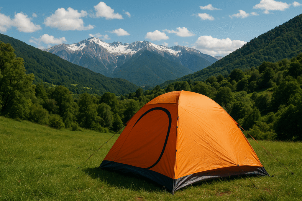 acampada libre en Cataluña