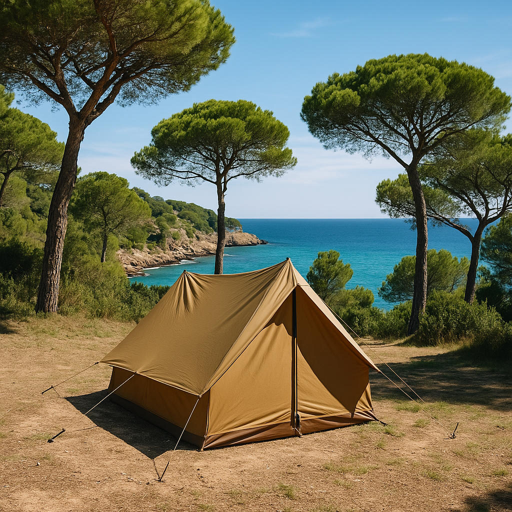 acampada libre en Tarragona