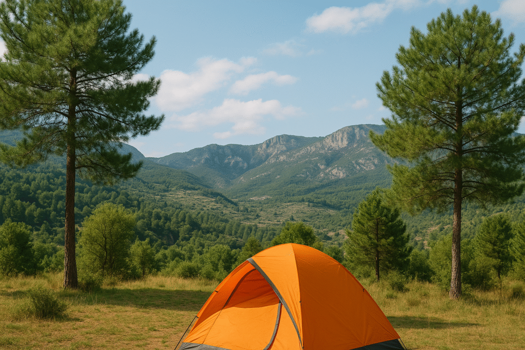 acampada libre en Castellón
