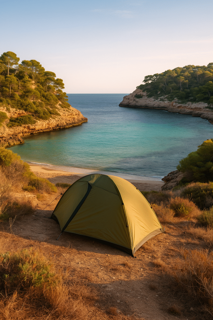 acampada libre en Baleares