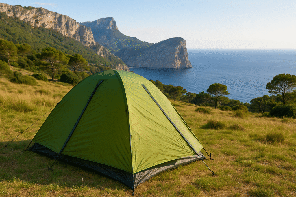 acampada libre en Mallorca