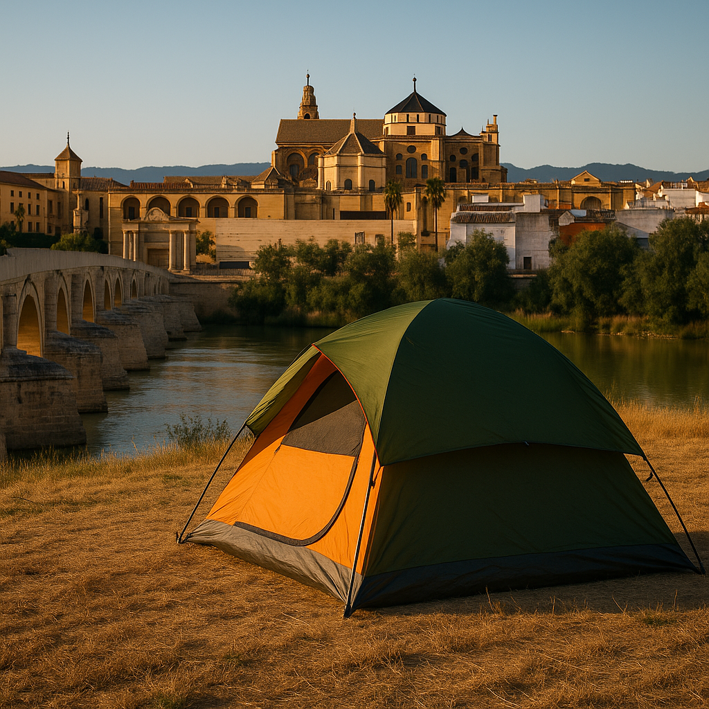 acampada libre en Córdoba