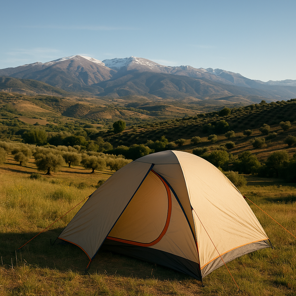 acampada libre en Granada