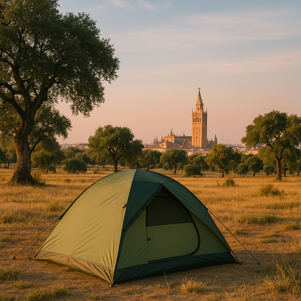acampada libre en Sevilla