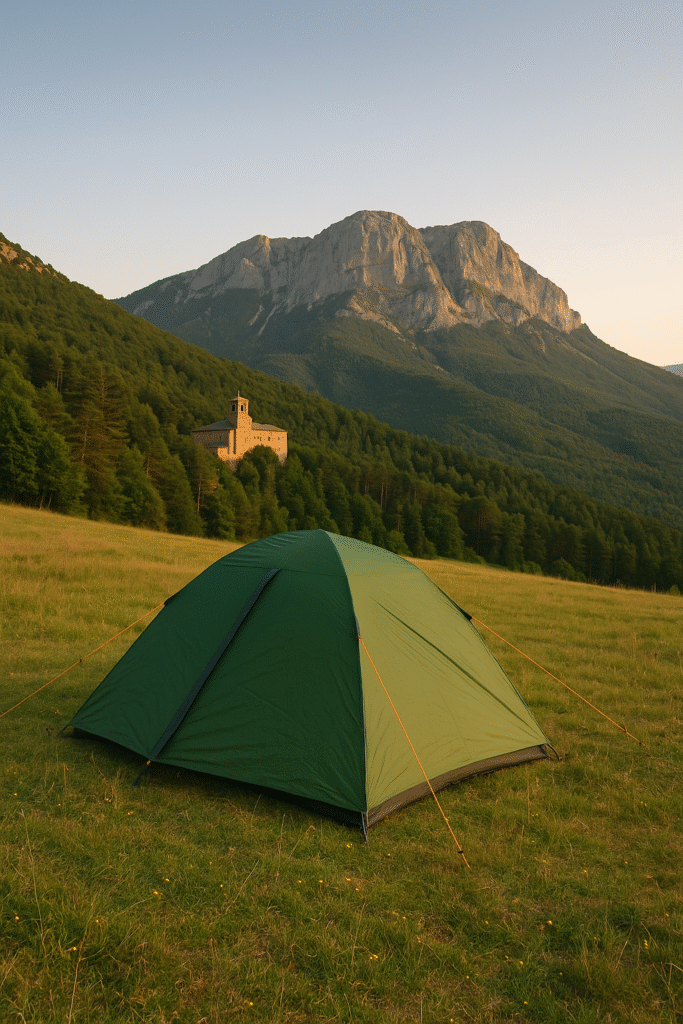 acampada libre en Aragón