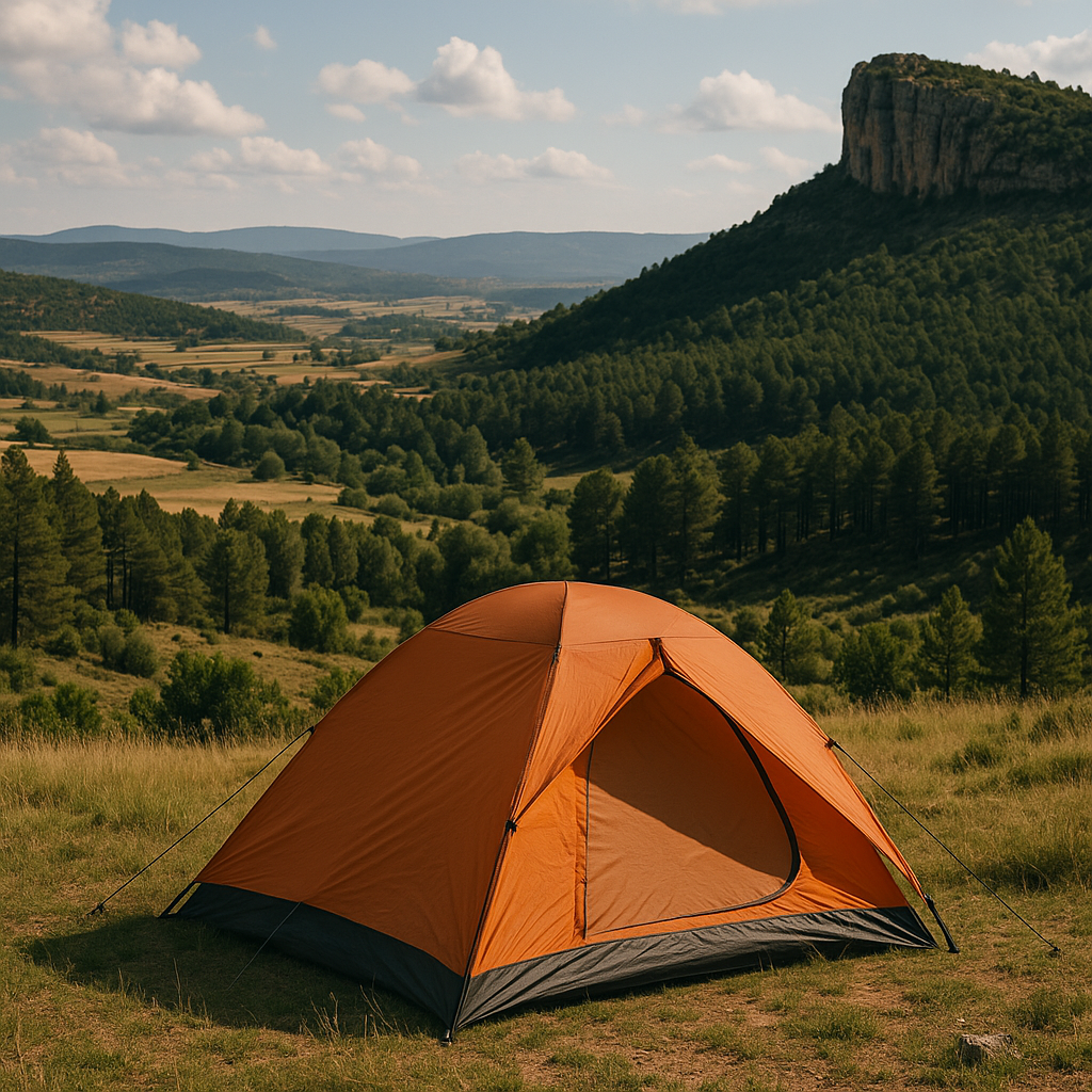 acampada libre en Teruel